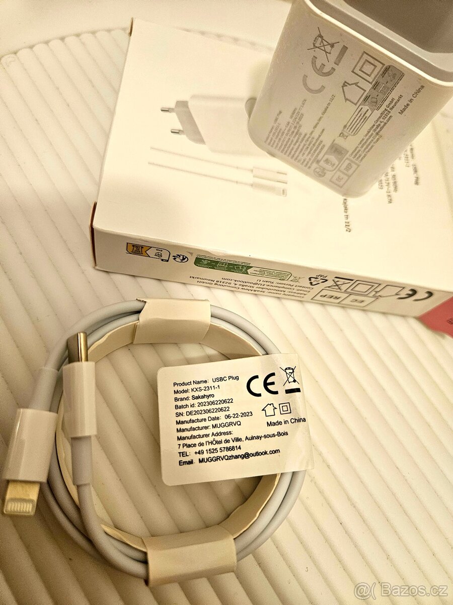 Rychlá nabíječka 25W USBC Plug. iPhone, iPad - 3