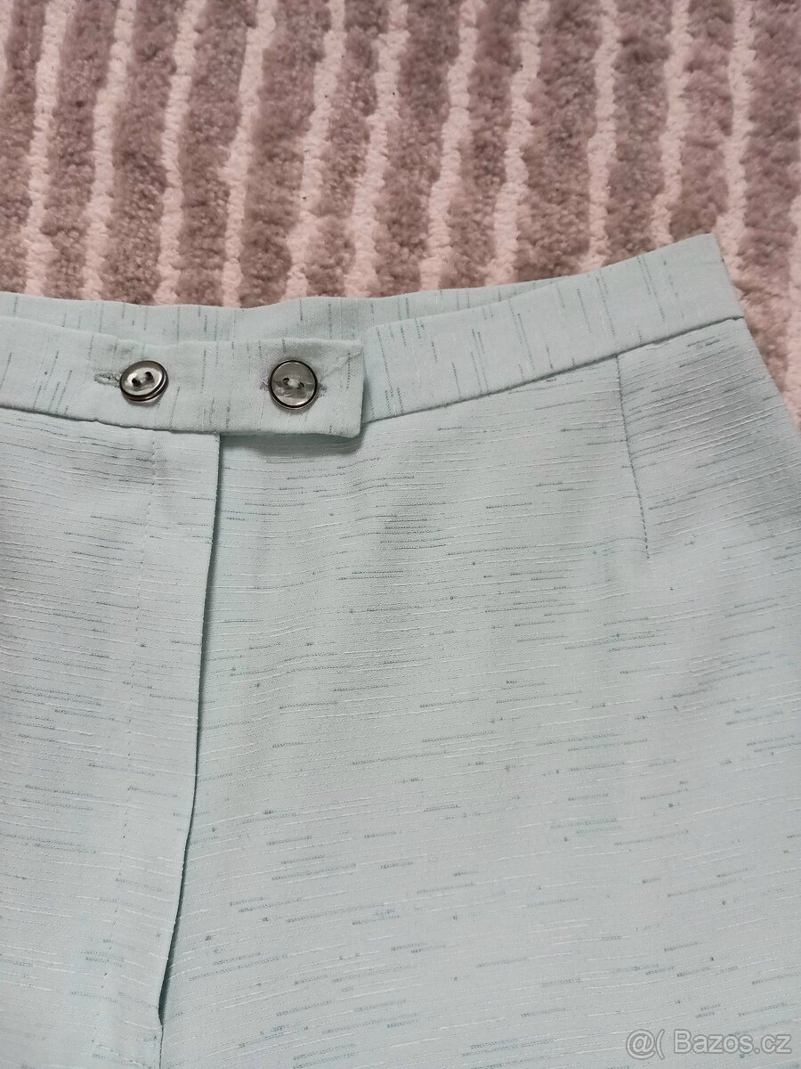 Společenské mint kalhoty vel.36 - 3