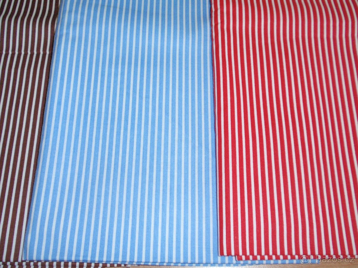 Nové látky s proužky - 3