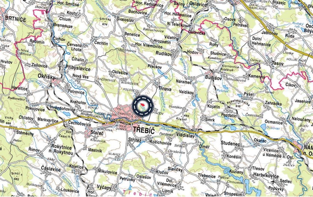 Zemědělská půda, prodej, Ptáčov, Třebíč - 3