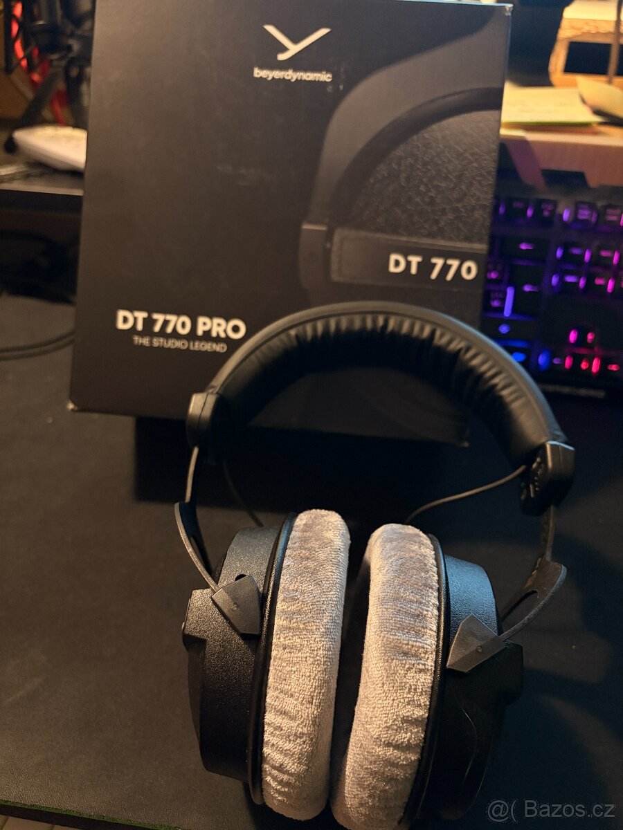 Sluchátka beyerdynamic DT 770 PRO 80 Ohm - NOVÁ/záruka - 3