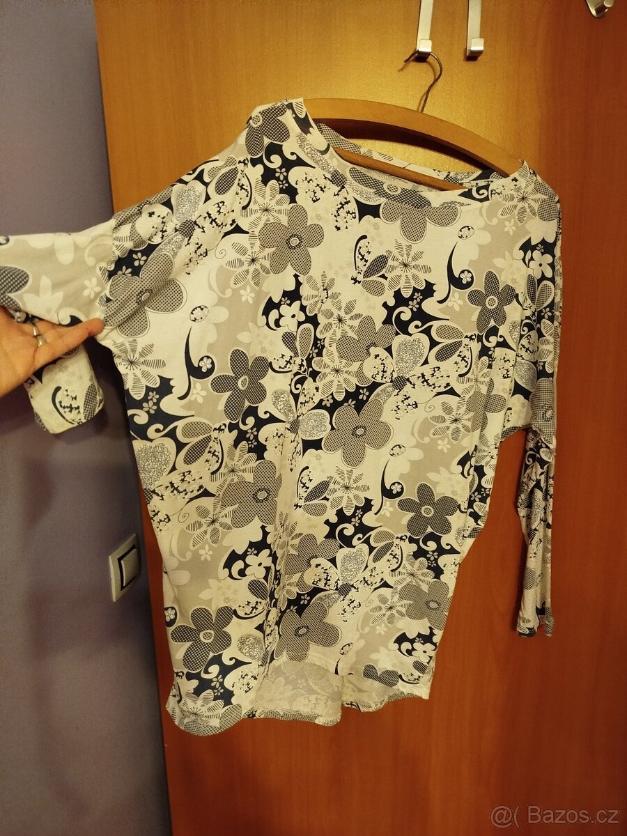 Dámské triko s dlouhým rukávem Uni velikost - 3