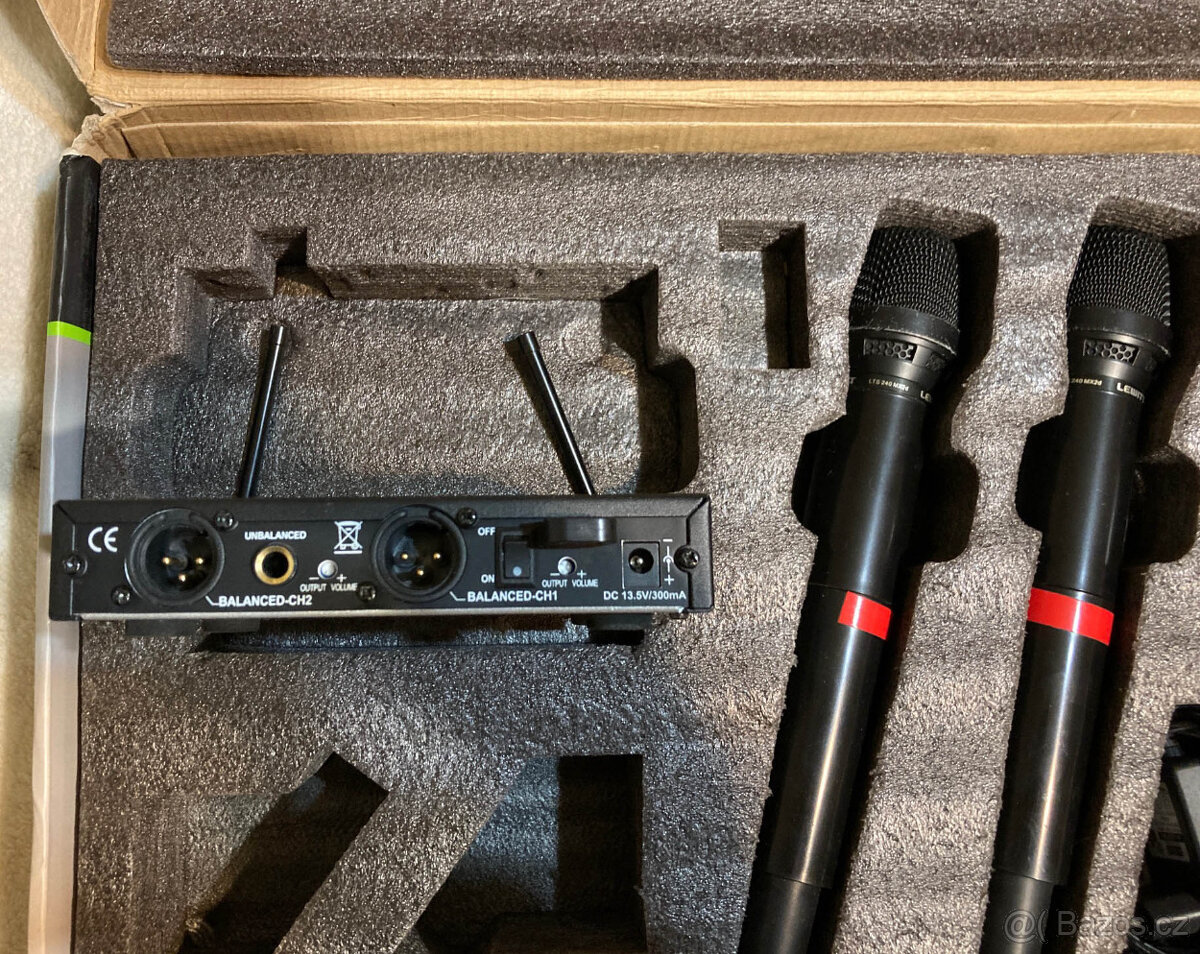 Bezdrátové mikrofony LEWIT LTS240 DUAL - 3