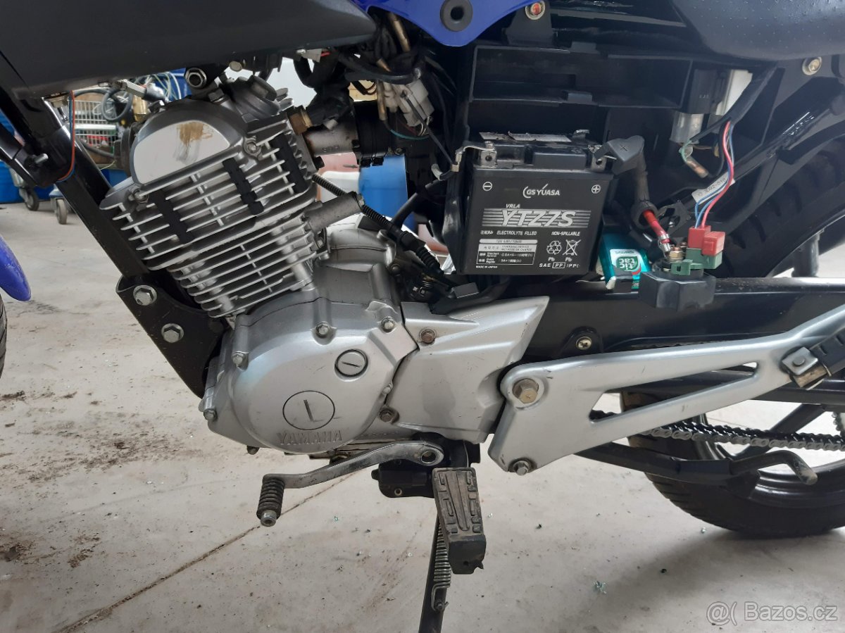 Yamaha YBR125 2008 7,5kW E399E - dily - 3