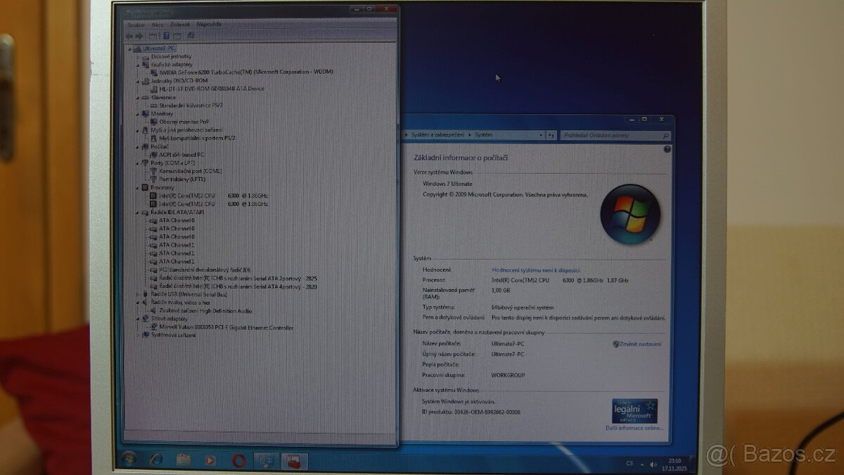 Počítač kompletní PC - 3 kusy, cena za vše dohromady - 3