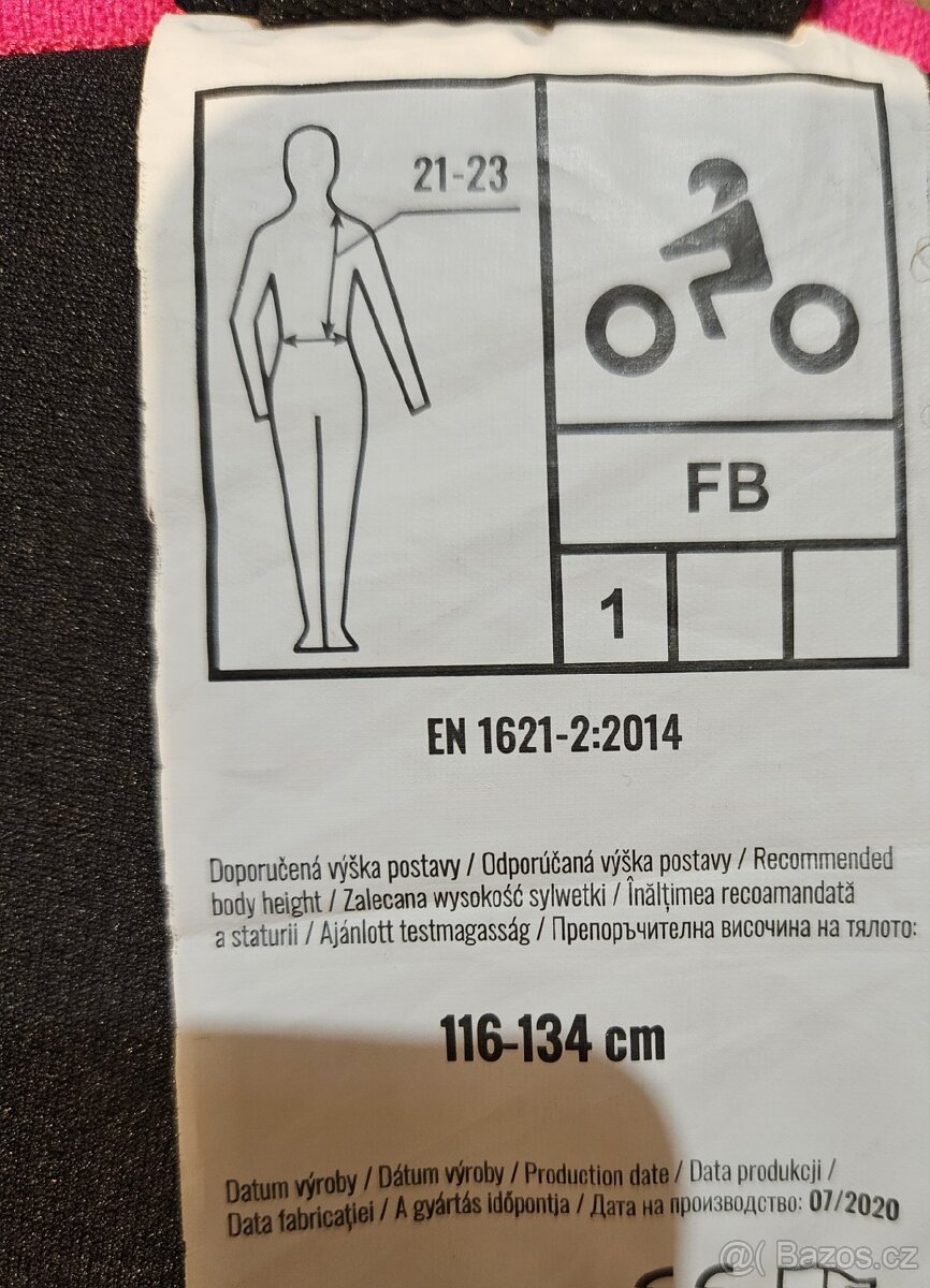 Páteřák Etapě Back one 116-134 cm - 3