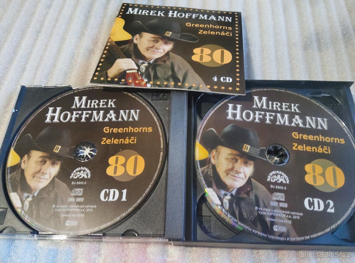 Cd - 4 cd Mirek Hoffmann , Greenhorns - 3