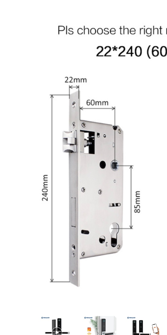Smart locks, chytré kliky levé/pravé Yrhand - 3