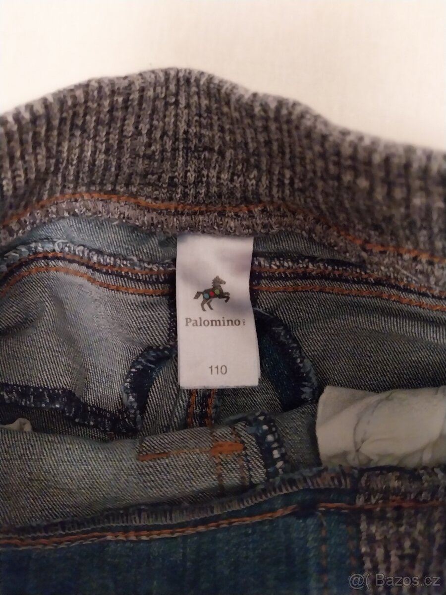 Kalhoty, tepláky, kraťasy, vel.110 - 3