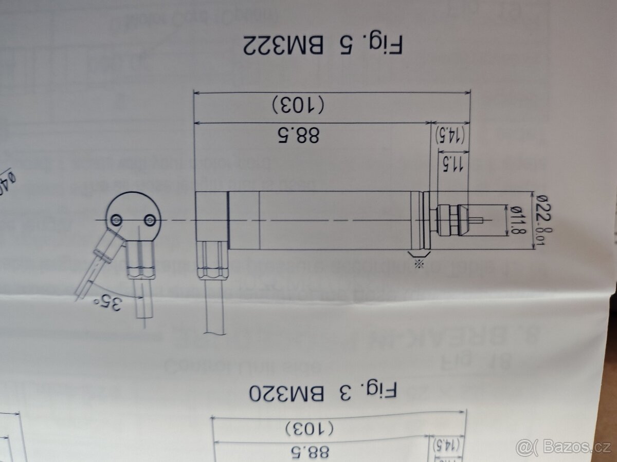 Prodám vřeteno NSK - 3