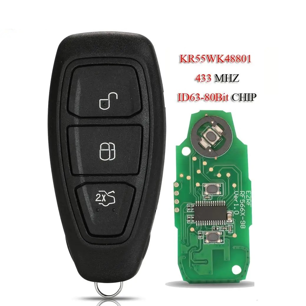 Klíč keyless Ford Focus C-Max Mondeo Kuga Fiesta B-Max - 3