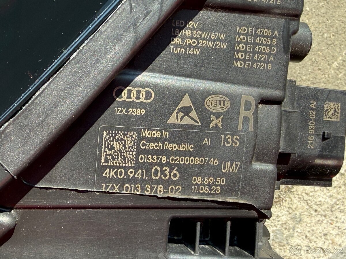 Audi RS6 RS7 4K laser světlo - 3