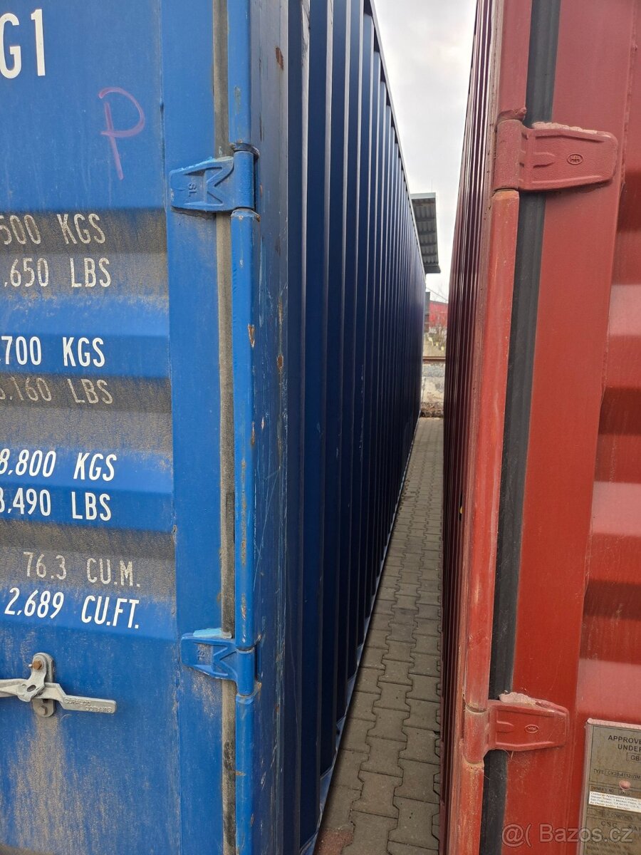 kontejner 12m použitý modrý - 3
