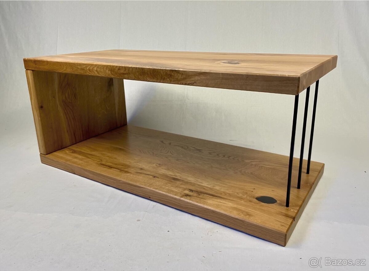 Konferenční stolek - dub - 3