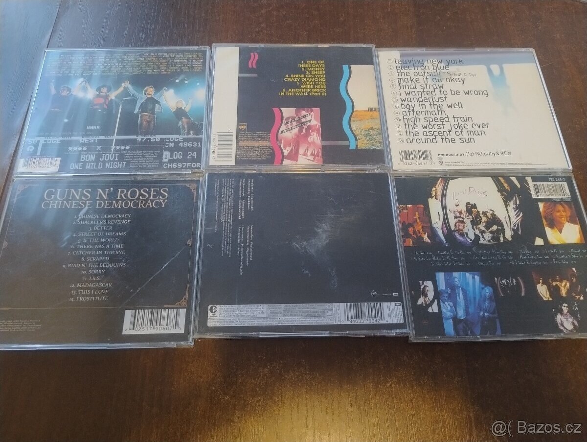 CD R.E.M BON JOVI ROLING STONES PINK FLOYD atd. - 3