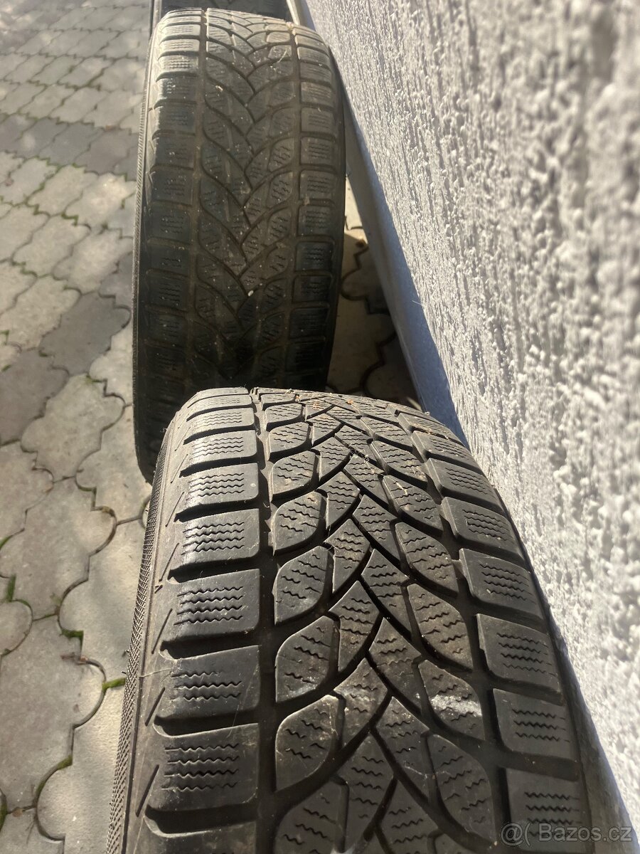 ALU kola BMW 5x120 R16 zimní pneu 195/55/16 sada - 3