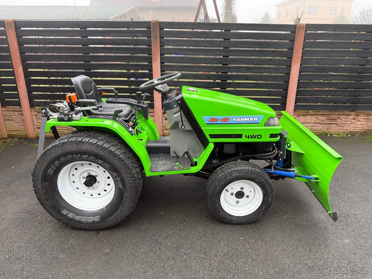 Malotraktor Yanmar Ke - 4D s hydraulickou radlicí - 3