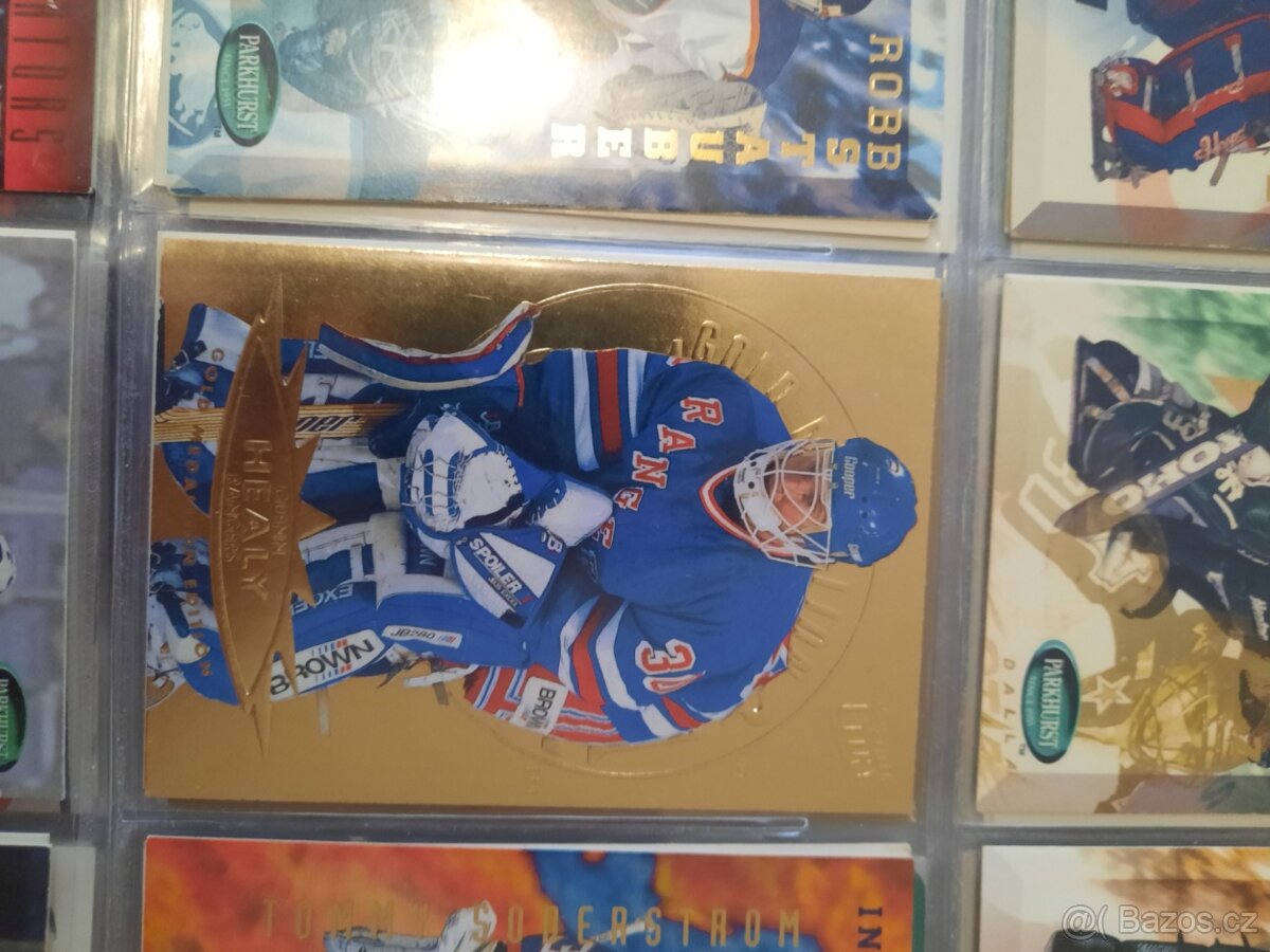 Hokejové kartičky z 90 let Ultra Fleer - 3