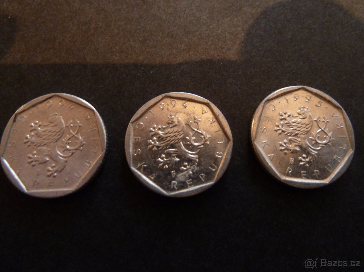 Staré mince-dvacetihalíře - 3