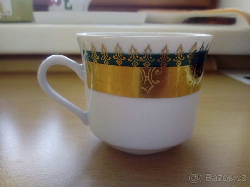 Porcelánová sada Zlatý pruh (12 dílů) - 3