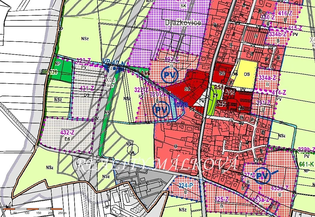 Prodej komerčního pozemku 8794 m² Pardubice - Dražkovice - 3