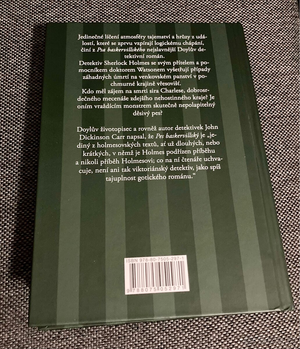 Kniha Pes baskervillský - 3