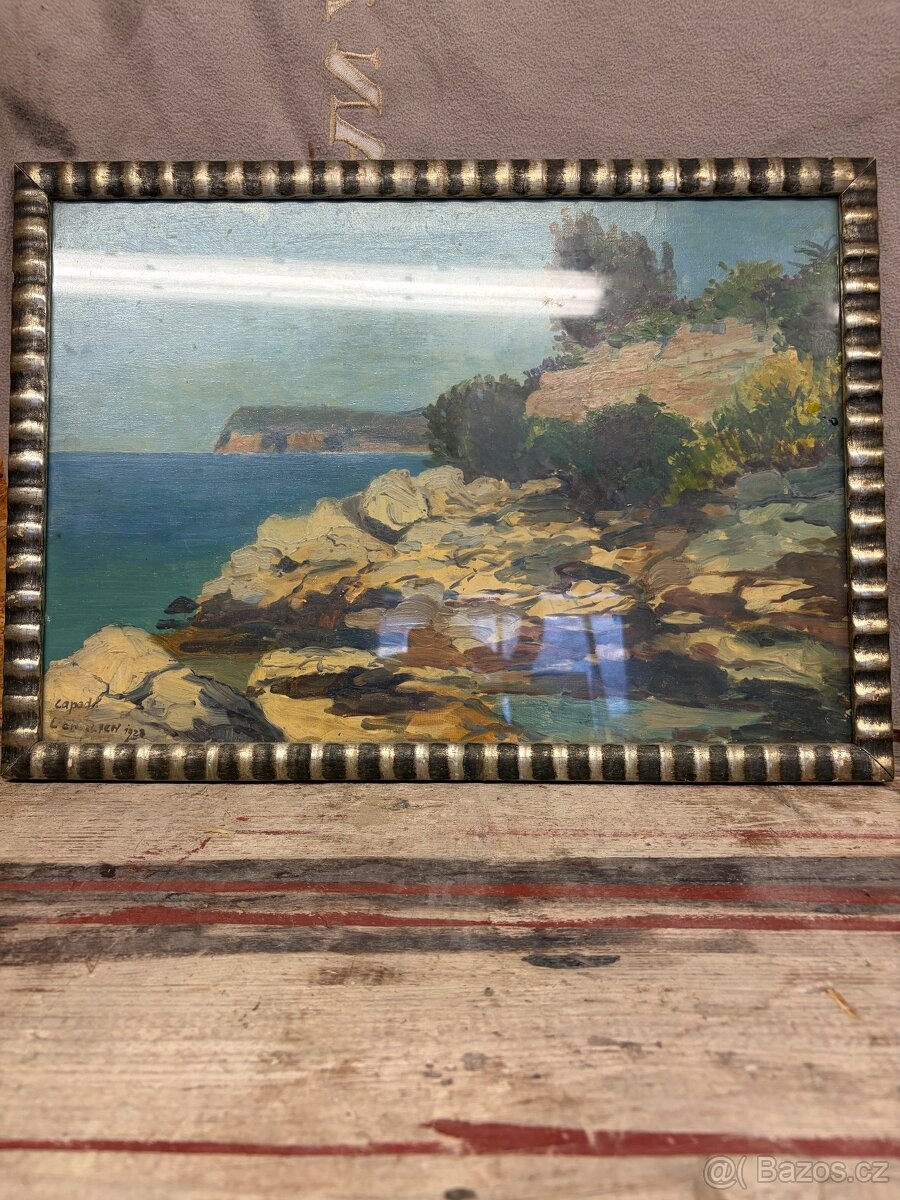 Starý obraz rok 1928 - 3