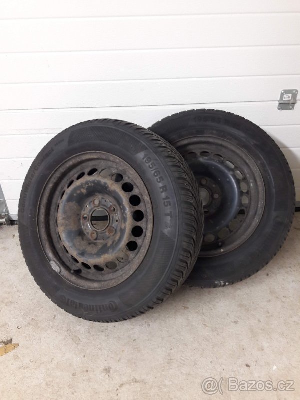 Prodám 2ks zimních kol 15" na Mercedes - 3