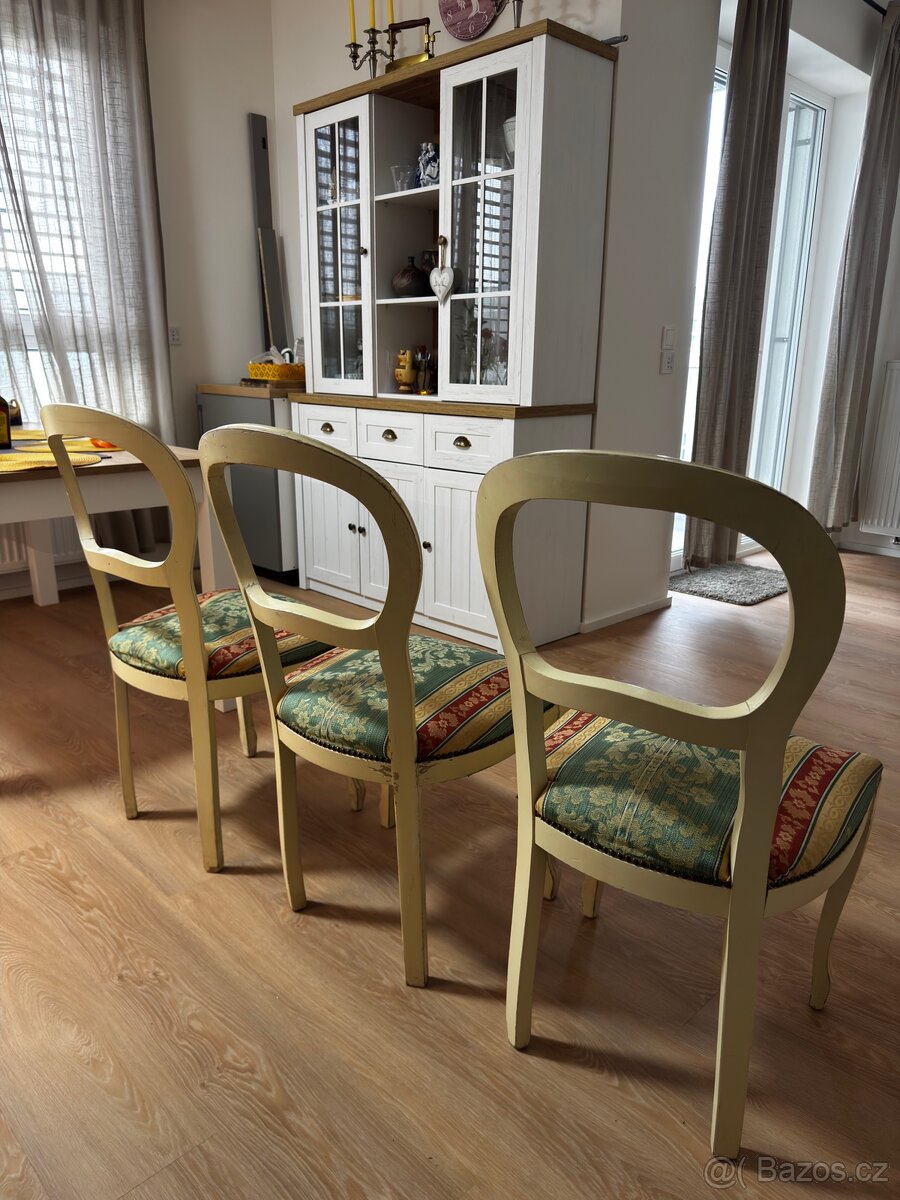 Starožitné židle 3ks - 3