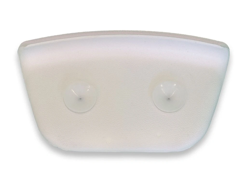 Podhlavník, polštář do vany - bílý - 3