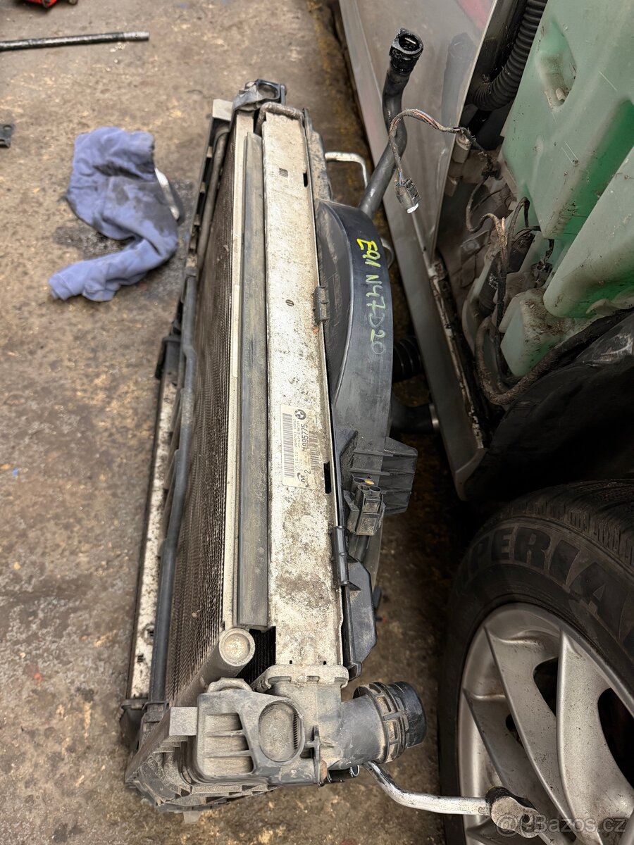 Komplet chladice e90 e91 e92 n47 - 3