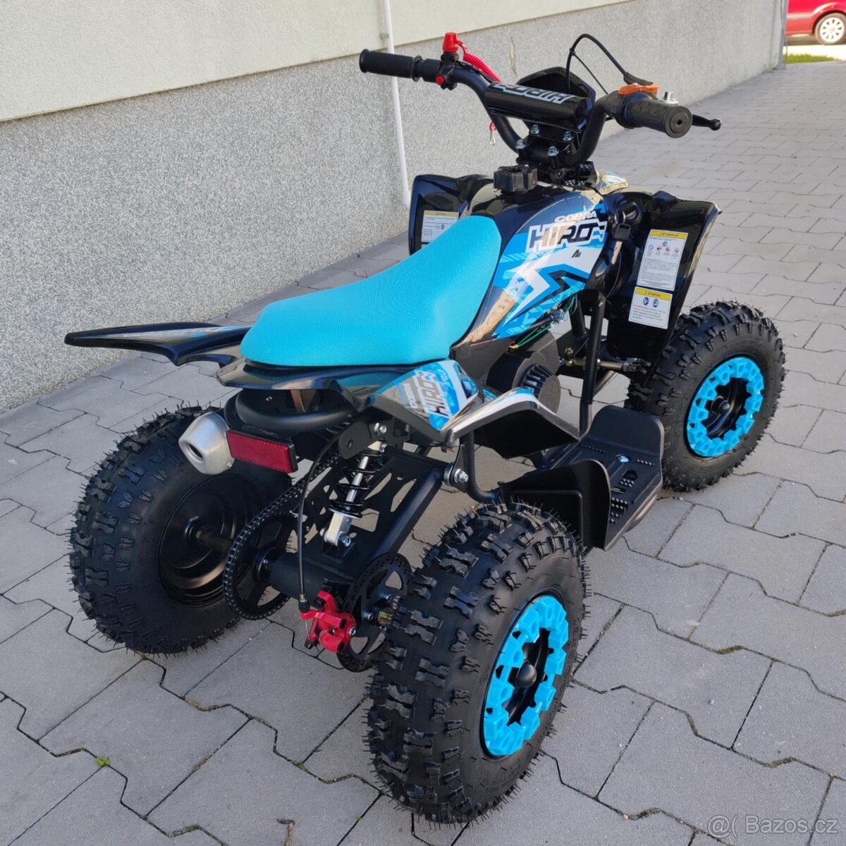 Dětská čtyřkolka Apollo Hiro Cobra 49cc modrá