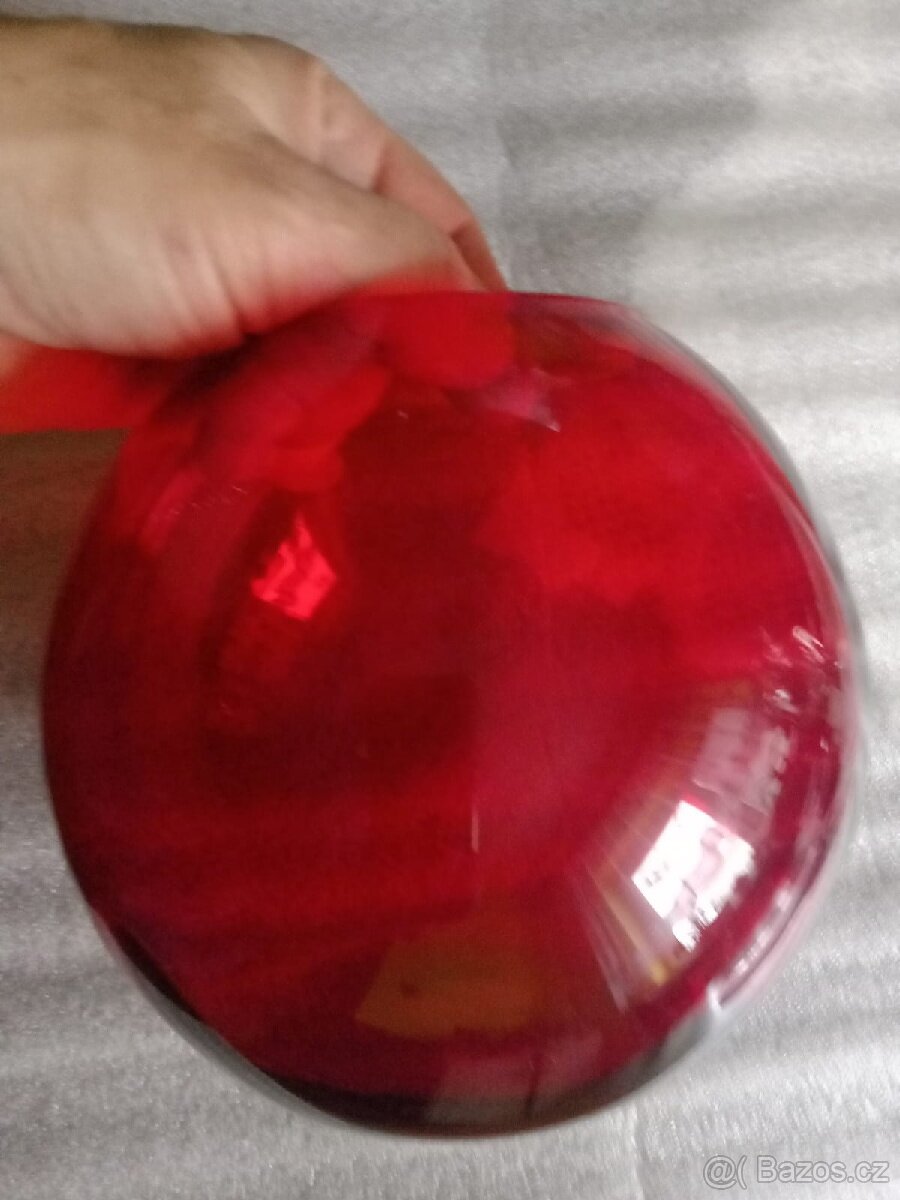 Retro skleněná váza - 3