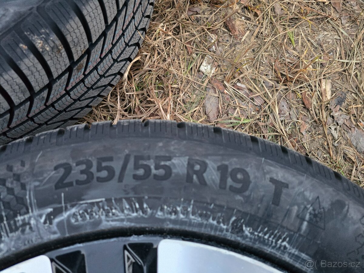 Alu kola Volvo "19" včetně nových pneu Continental - 3