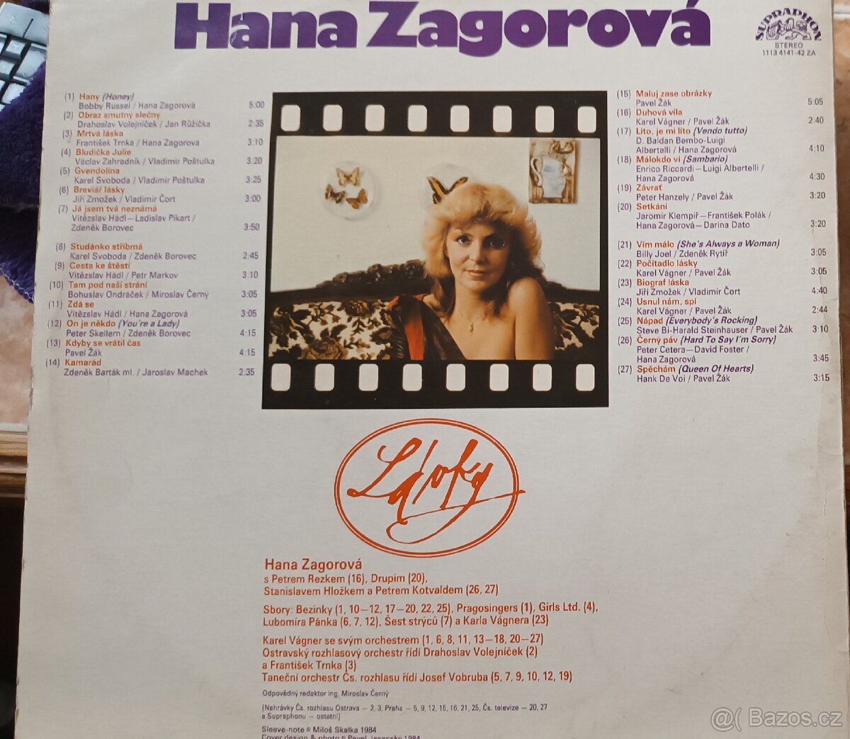 Hana Zagorová dvoj albům LP - 3