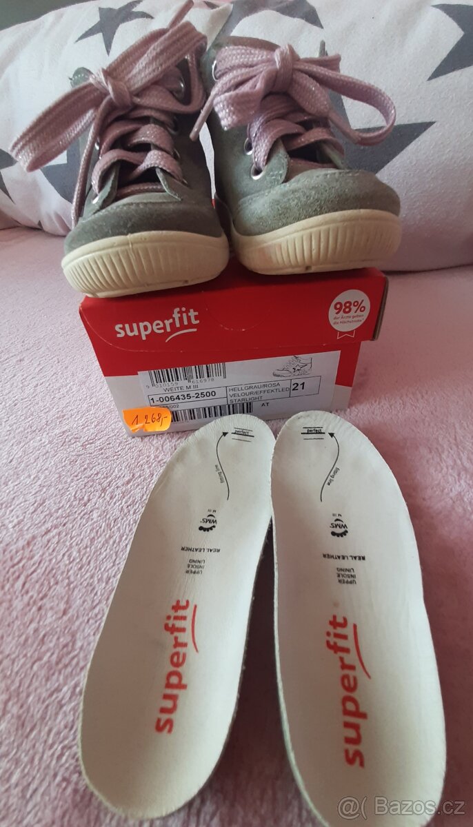 Celoroční kožené Superfit vel. 21 - 3