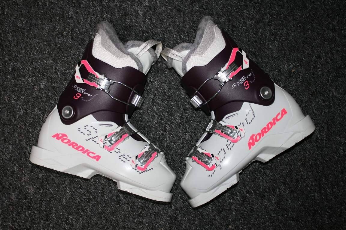 lyže divčí STOCKLI Afris 120cm , lyžaky Nordica - 3