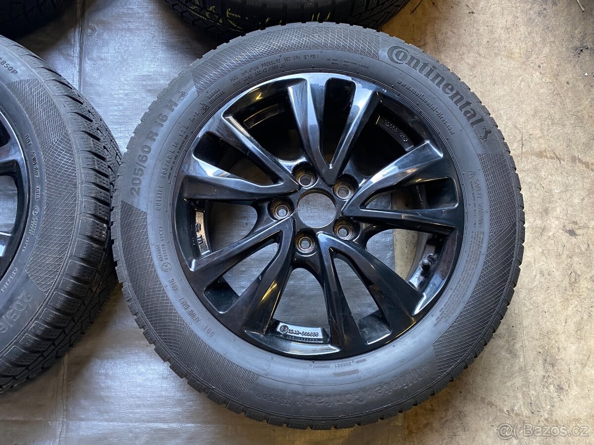 205 60 16 Continental, pneu zimní, 4ks - 3