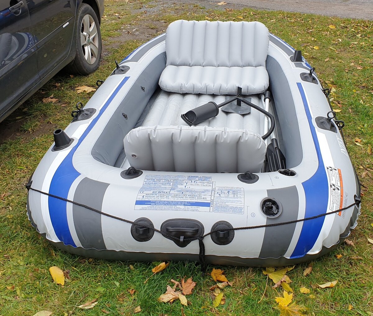 Nafukovací člun Intex excursion 4 - 3