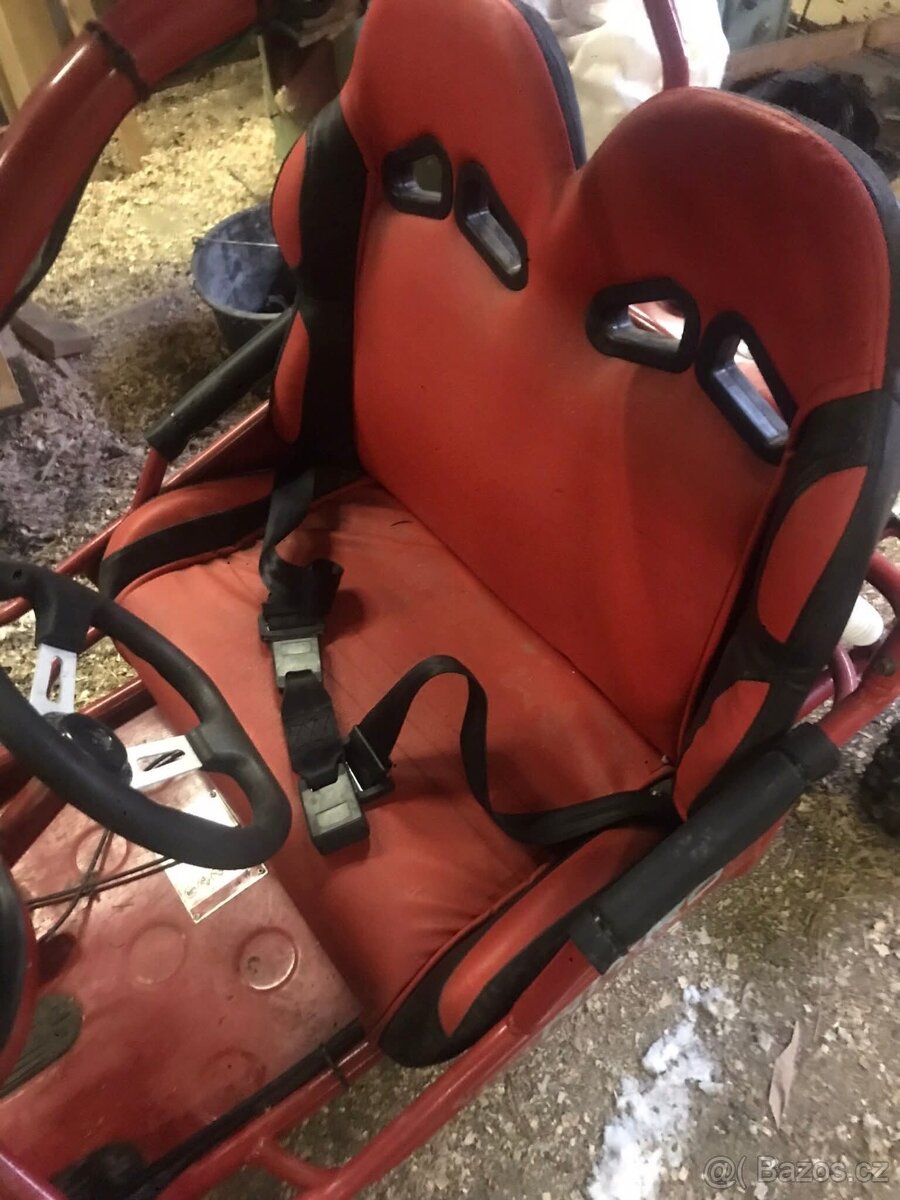 Nitro dětská Bugina 50 cc červená - 3