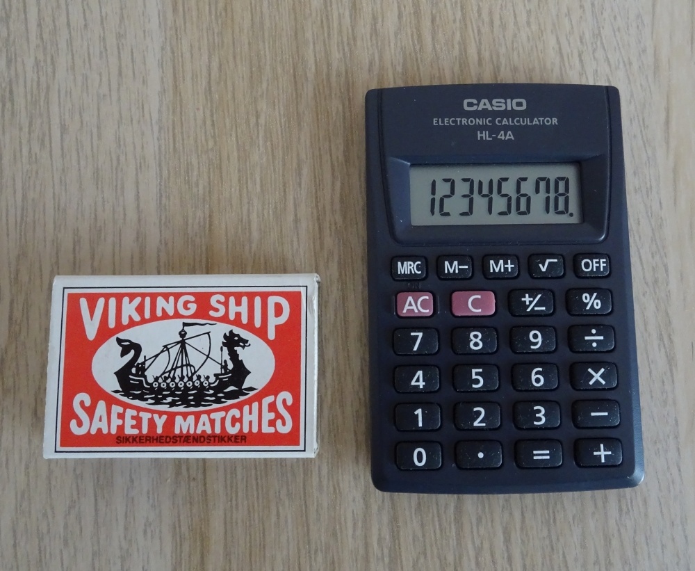 Kapesní kalkulačka Casio HL-4A - 3