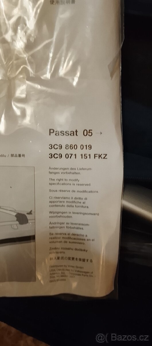 Střešní nosič VW - 3