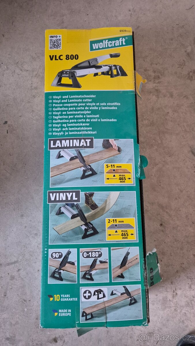 Řezačka vinylu Wolfcraft VLC 800 - 3