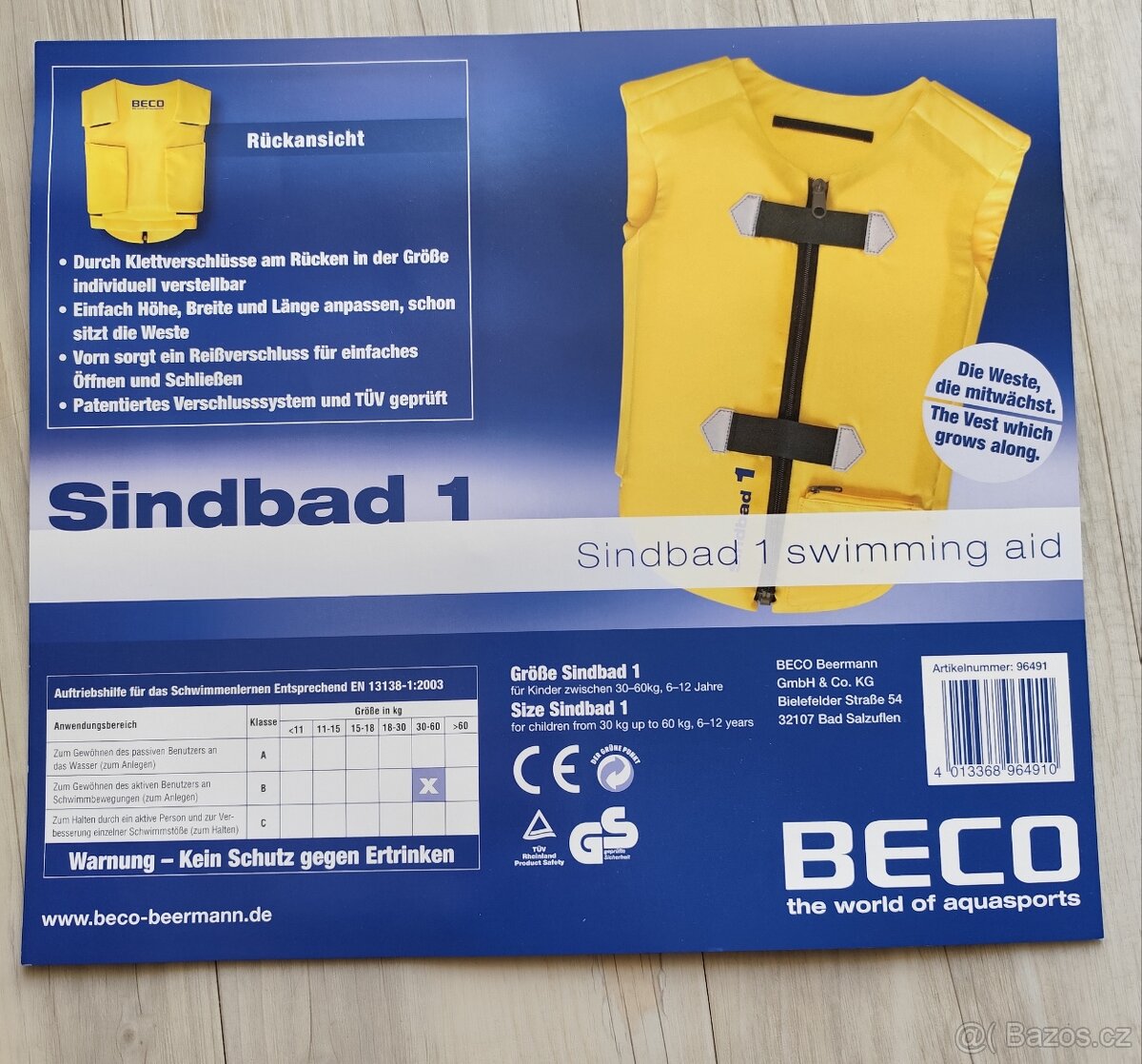 Plovací vesta Sindbad 1 - 3