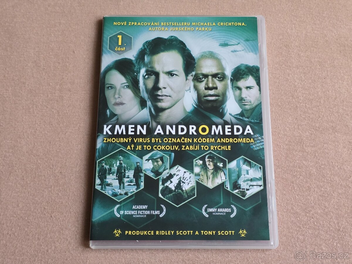 KMEN ANDROMEDA (2 DVD, CZ dabing) Benjamin Bratt - 3