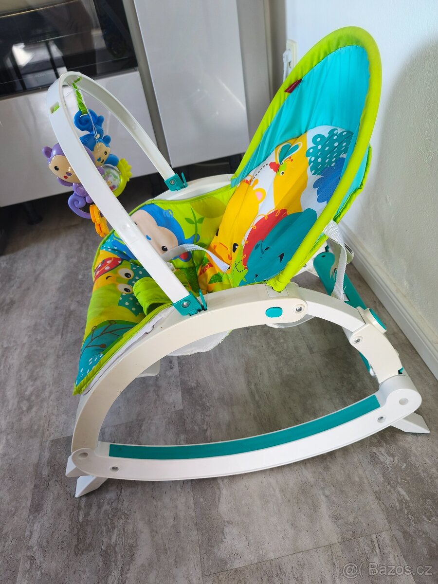 Fischer Price vibrační lehátko atd. - 3