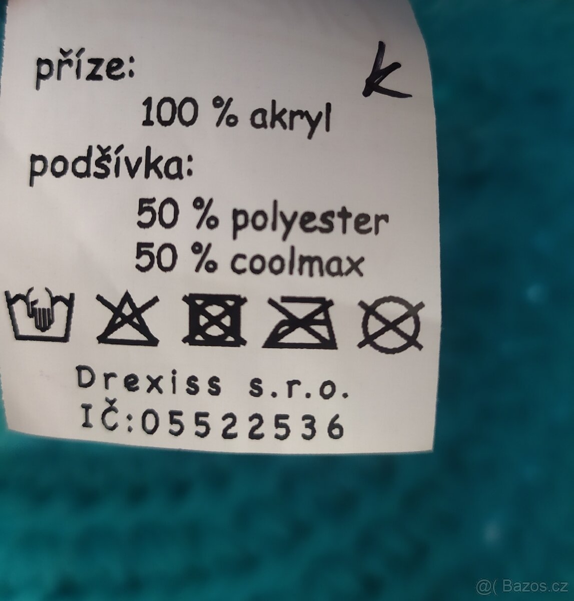 Dámský pletený mint kulich Drexiss - 3