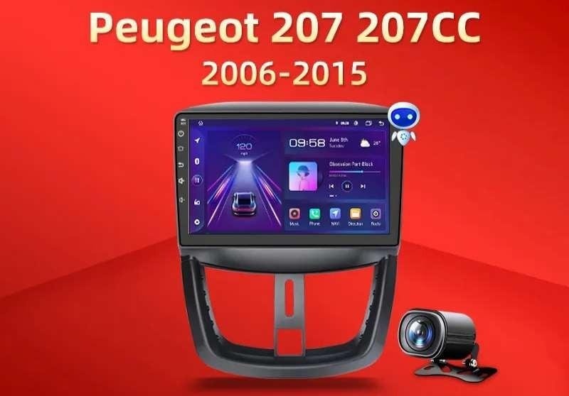 Android autorádio s navi pro PEUGEOT 207 (2006-2015) - 3