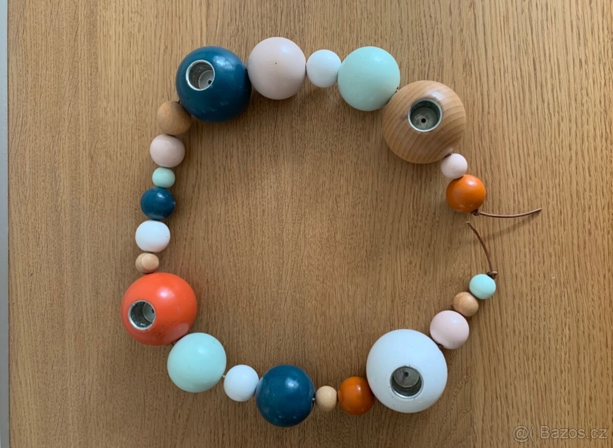 Dřevěný (nejen) adventní svícen Ferm Living - 3