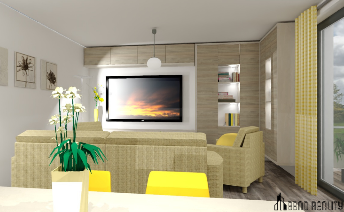 Prodej moderního bytu 2+kk s balkónem v Ketkovicích - 3